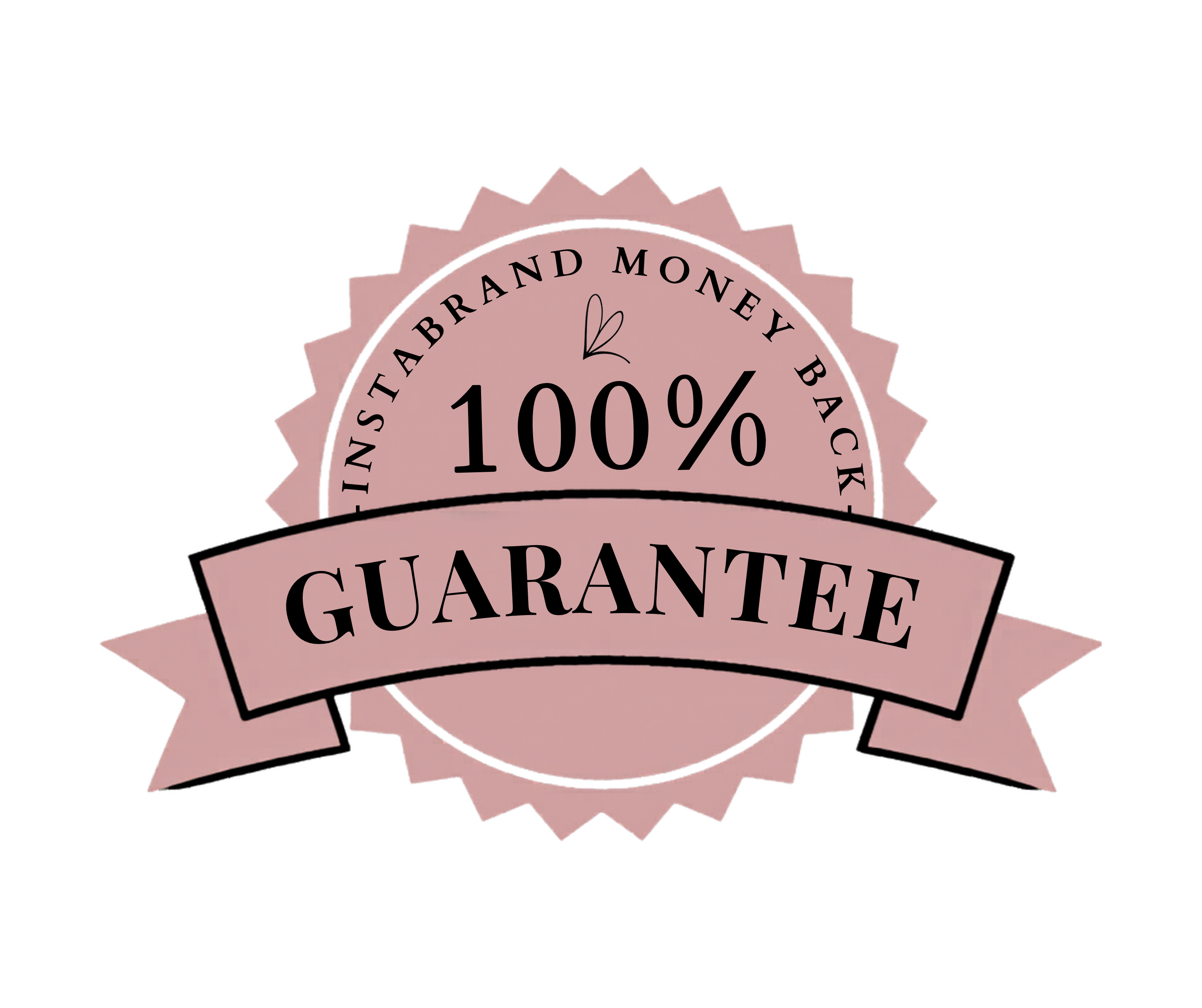 InstaBRAND 100% Money Back Guarantee